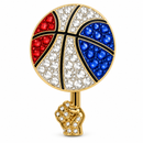 Bonjoc: Basketball Ball Marker & Hat Clip - USA Ballin