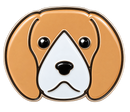 Beagle Dog Crystal Ball Marker & Hat Clip by ReadyGOLF