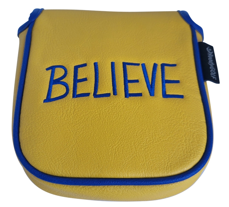 L.A.B. DF2.1 Embroidered Center Shaft Putter Cover by ReadyGOLF - Believe