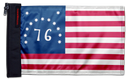 Bennington 12"x18" Forever Wave Flag for Boats