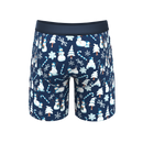 The Big Blizzard | Naughty Snowmen Long Leg Ball Hammock® Pouch Underwear With Fly