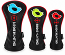 Birdie Hunting Headcover Set:  Driver, Fairway & Hybrid by ReadyGOLF