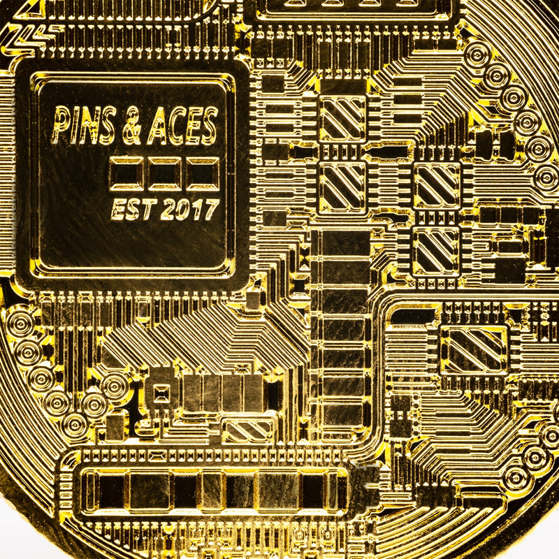 Pins and Aces - Bitcoin Ball Marker