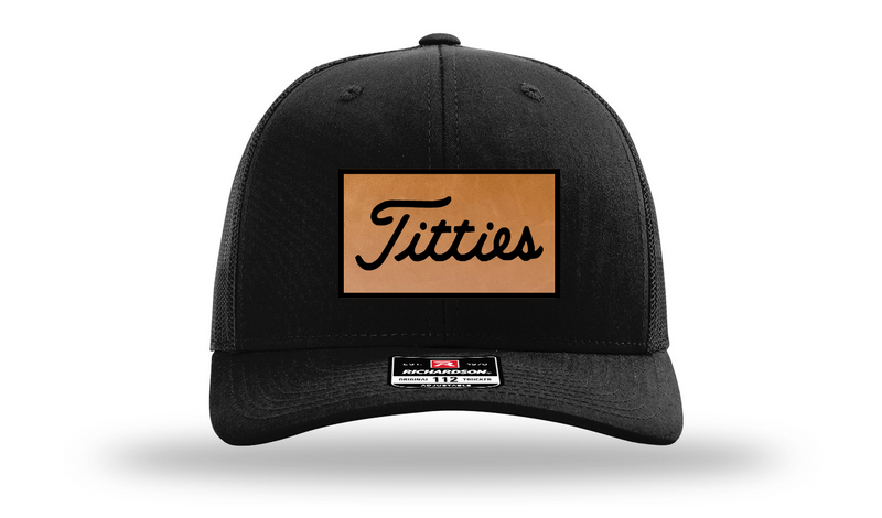 Titties Snapback Trucker Hat by Patch Hats