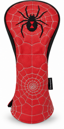 Black Widow Spider Embroidered Driver Headcover by ReadyGOLF
