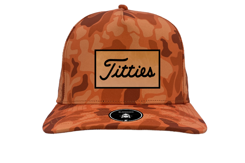 Titties Performance Golf Cap by Patch Hats