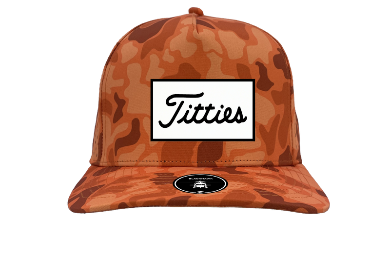 Titties Performance Golf Cap by Patch Hats