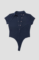 Foreplay Women’s Golf Polo Bodysuit - Short-Sleeve