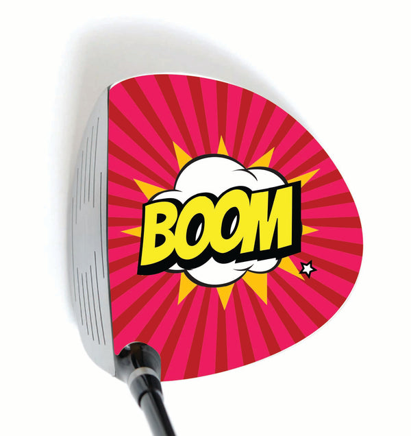 ReadyGolf: ParSkins Driver Decal - BOOM!
