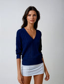 Foreplay Women’s Golf Sweater - Luxe Cashmere