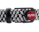 BRAIDED GOLF BELT ♠ Black/Grey/White