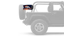 Denver Broncos 11"x17" Forever Wave Flag for Jeep Wrangler YJ 1986-1995