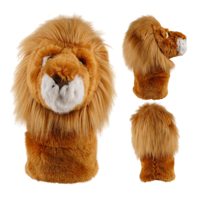 Brown Lion Driver Headcover