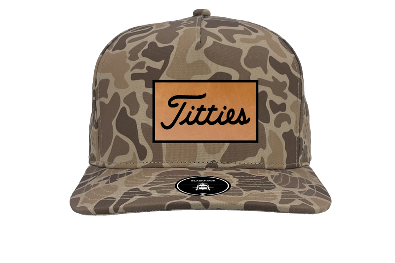 Titties Performance Golf Cap by Patch Hats