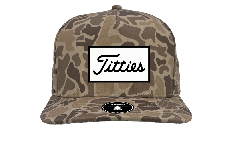 Titties Performance Golf Cap by Patch Hats