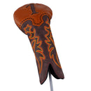 Brown Cowboy Boot Driver Headcover