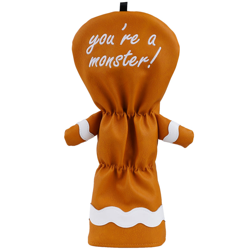 Gingerbread Man Embroidered Driver Headcover