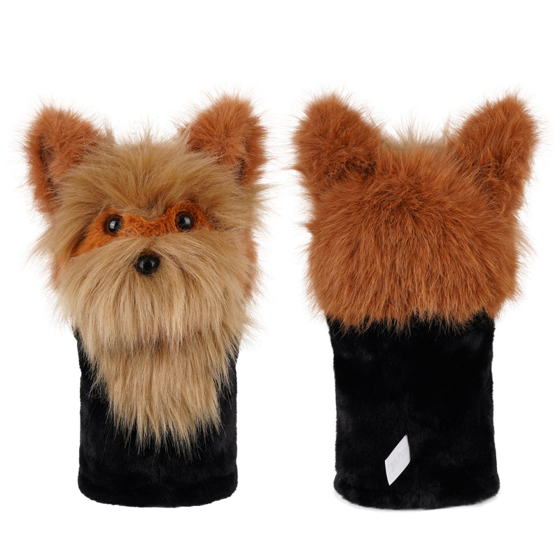 Brown Yorkshire Terrier Dog Driver Headcover