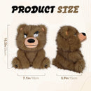 Brown Bear Plush Animal Driver Headcover