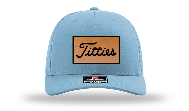 Titties Snapback Trucker Hat by Patch Hats