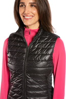 Golftini: Women's City Girl Vest - Black Clothing