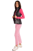 Golftini: Women's City Girl Vest - Black Clothing