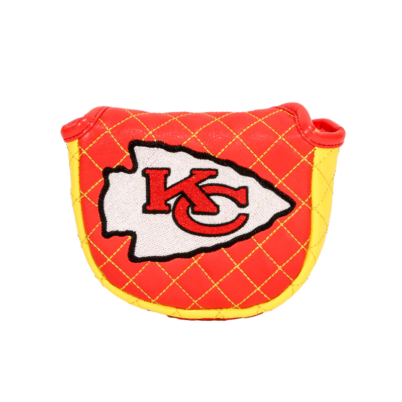 Kansas City Chiefs Mallet Putter Cover by CMC Design