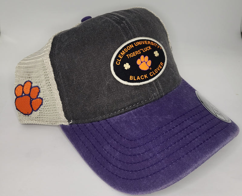 Black Clover: Clemson Retro Adjustable Hat