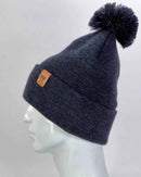 CPP1 HAAKWEAR PomPom Beanie - Made in USA - Denim Blue
