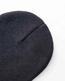 CS100 HAAKWEAR Traditional Silent Cuffed Beanie, Charcoal Black