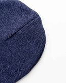 CS106 HAAKWEAR Traditional Silent Cuffed Beanie, Denim Blue