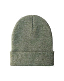 CS107 HAAKWEAR Traditional Silent Cuffed Beanie, Forest Green
