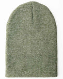 CS107 HAAKWEAR Traditional Silent Cuffed Beanie, Forest Green