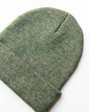 CS107 HAAKWEAR Traditional Silent Cuffed Beanie, Forest Green