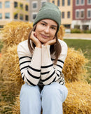 CS107 HAAKWEAR Traditional Silent Cuffed Beanie, Forest Green