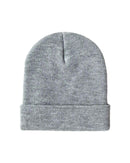 CS108 HAAKWEAR Traditional Silent Cuffed Beanie, Koala Gray