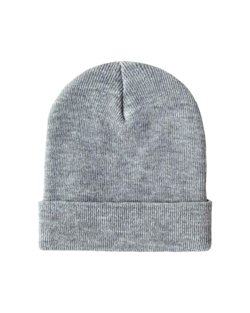 CS108 HAAKWEAR Traditional Silent Cuffed Beanie, Koala Gray