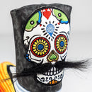 Mustache Sugar Skull - Blade Putter Cover Gray Camo