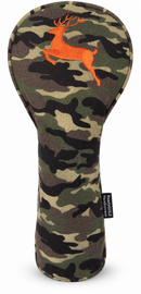 Camo Embroidered Driver Headcover by ReadyGOLF - Deer Hunter