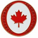 Oh Canada Crystal Ball Marker & Hat Clip | ReadyGOLF