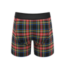 The Cappuccino | Holiday Tartan Plaid Ball Hammock® Pouch Underwear With Fly