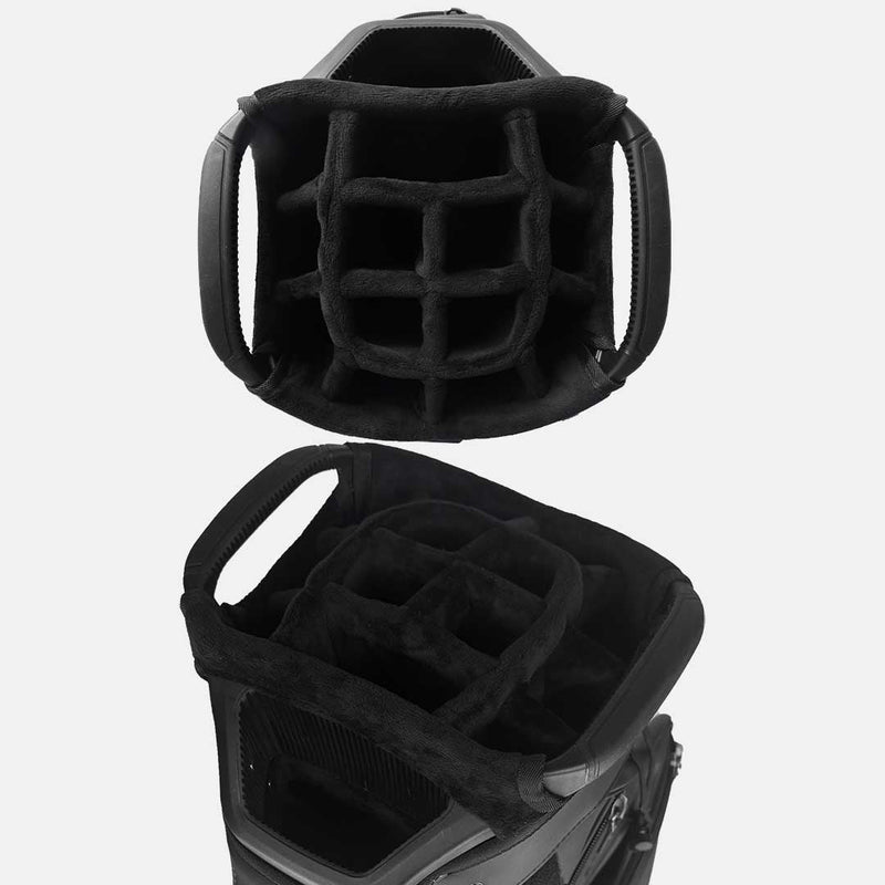RevCore Lux Golf Cart Bag | 14 Way Velvet Lined Dividers