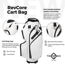 RevCore Lux Golf Cart Bag | 14 Way Velvet Lined Dividers