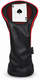 Casino: Ace of Spades Embroidered Driver Headcover by ReadyGOLF