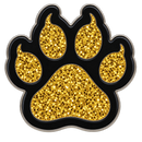 Cat Paw Print Gold Ball Marker & Hat Clip by ReadyGOLF