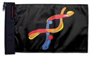 DYRK1A 12"x18" Forever Wave Flag for Jeep Wrangler JL 2-Door 2018-Present