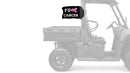 FU Cancer 12"x18" Forever Wave Flag