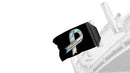 Support Cancer Awareness 12"x18" Forever Wave Flag