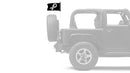 Support Cancer Awareness 12"x18" Forever Wave Flag for Jeep Wrangler JK 2-Door 2007-2018