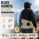LITEGUEST UPF50+ Cooling Fan Jacket | Fishing, Hiking, Outdoor Cooling